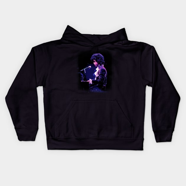 Prince Fan art Kids Hoodie by uky